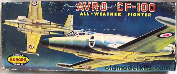 Aurora 1/67 Avro CF-100, 137-98 plastic model kit